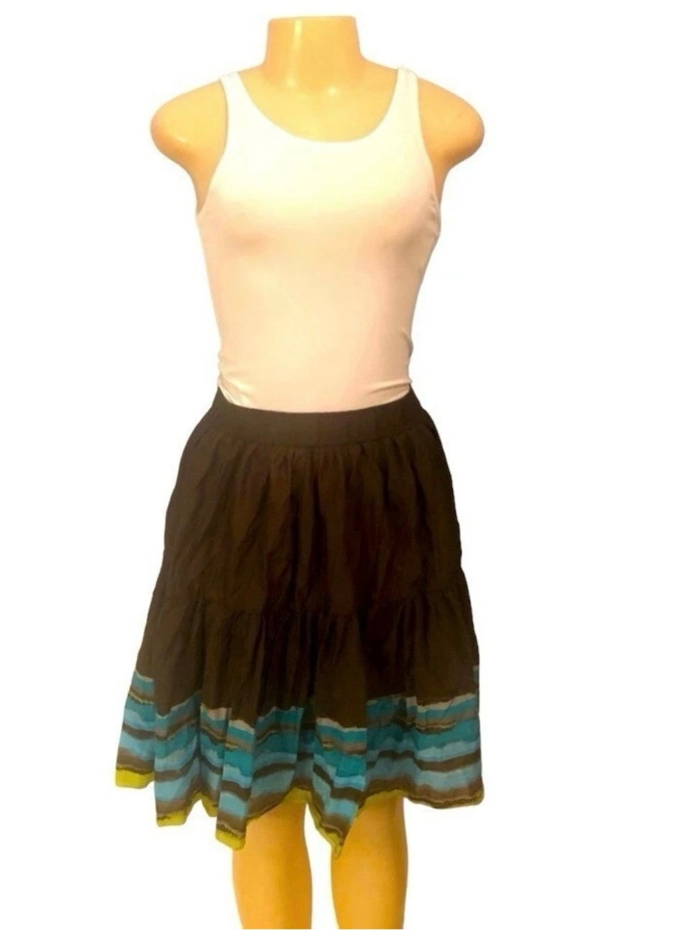 Old Navy Brown Sz S Cotton  Skirt Brown